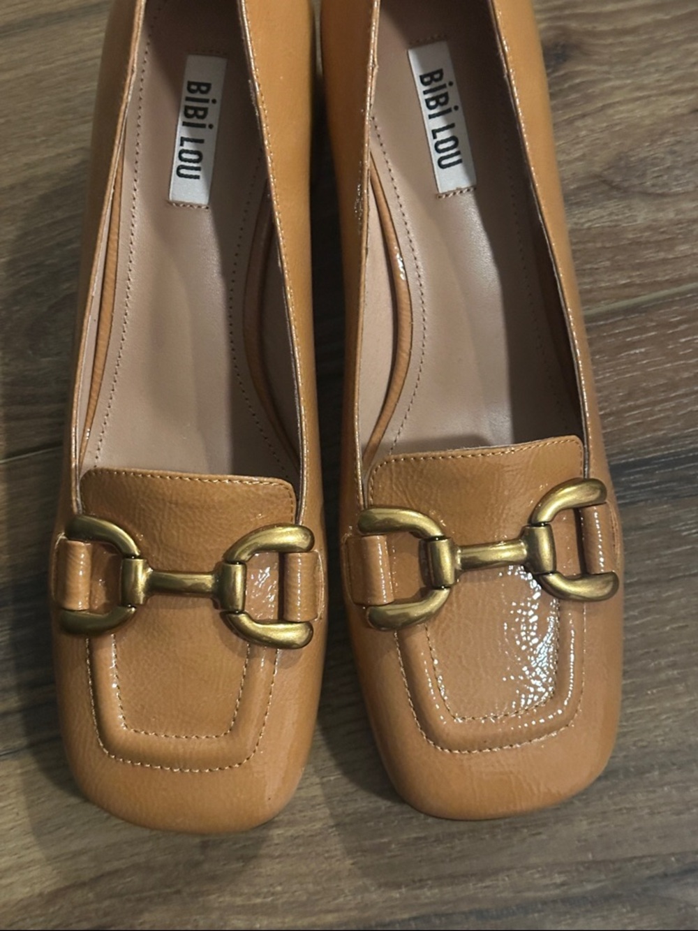 Bibi Lou patent leather horse-bit loafers - Picture 2 of 4